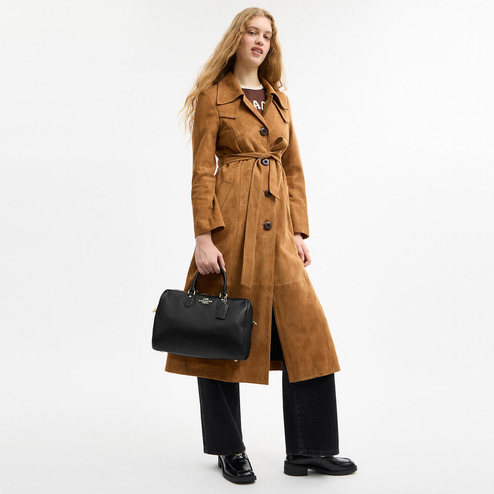 Coach Outlet Rowan Large Satchel Bag - Picture 2 of 9